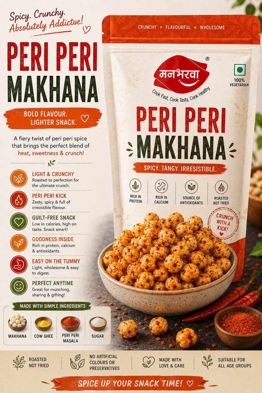 Peri Peri Makhana