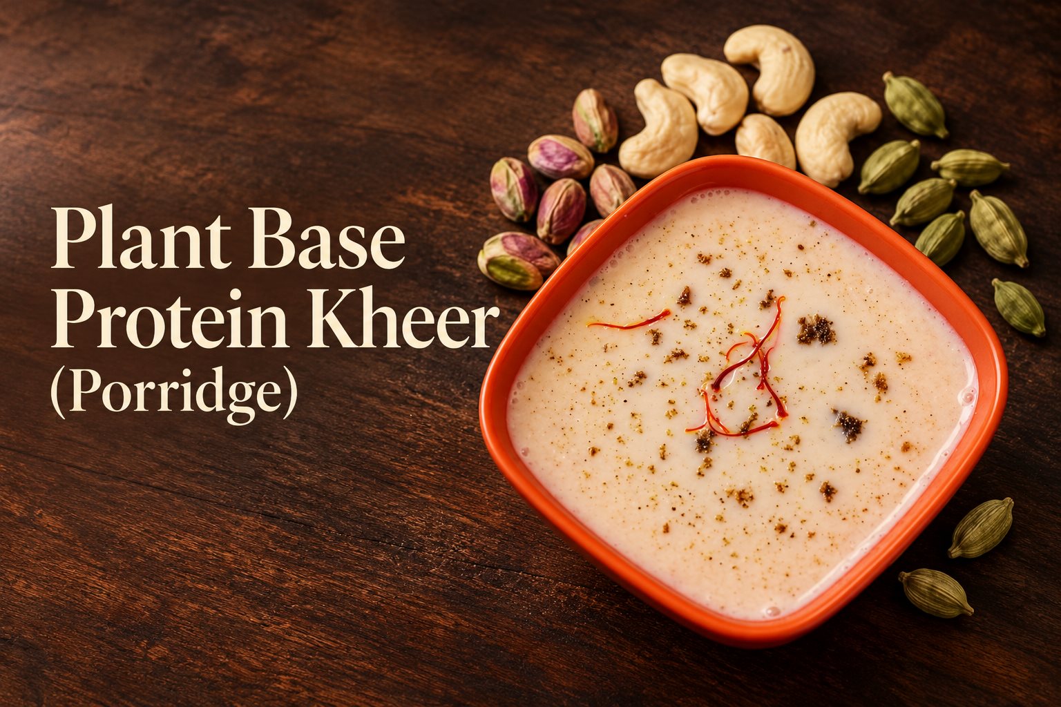 Plant base Protein Kheer (Porridge)